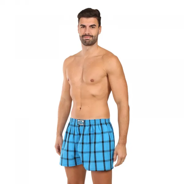 Pánske trenky Styx klasická guma viacfarebné (A0101) M, trenírky