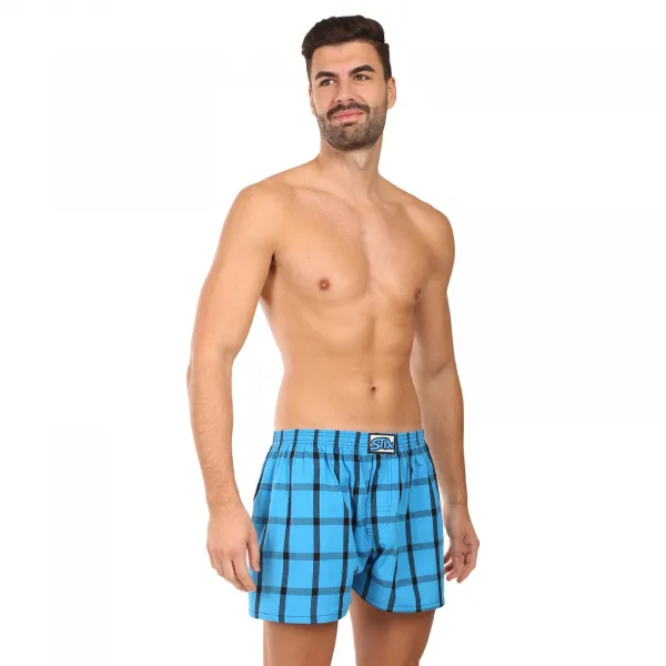 Pánske trenky Styx klasická guma viacfarebné (A0101) M, trenírky