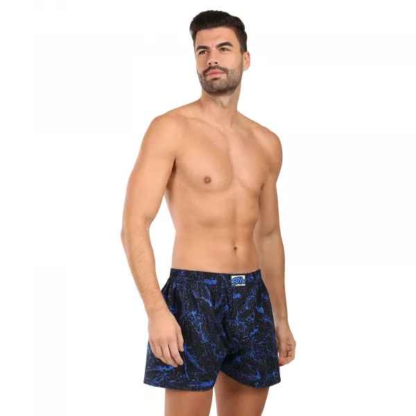 3PACK pánske trenky Styx art klasická guma viacfarebné (3A19234) M, trenírky