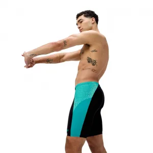 Speedo max splice mid jammer turquoise/black s - uk32