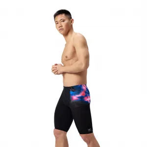 Speedo placement printed jammer black/pink s - uk32