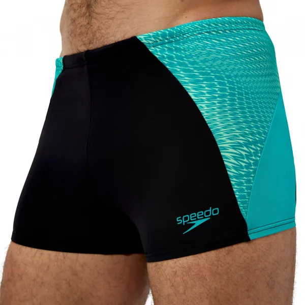 Speedo max splice aquashort turquoise/black s - uk32