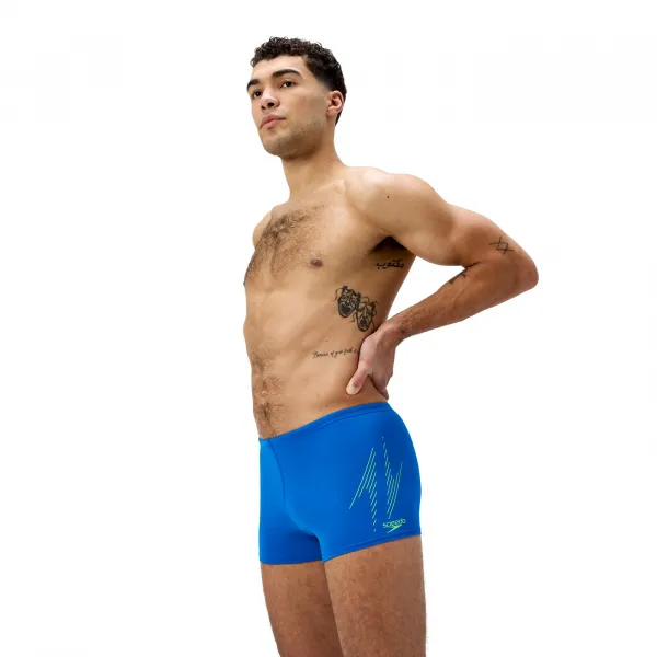 Speedo hyperboom plmt aquashort blue/green s - uk32