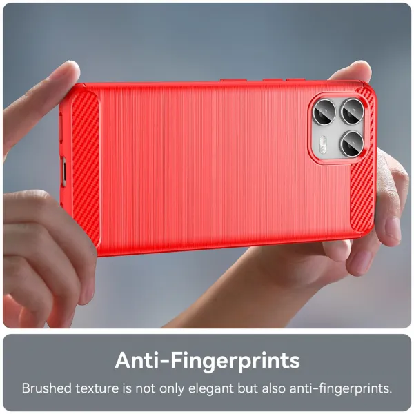 FLEXI TPU Ochranný kryt T Phone 3 Pro červený