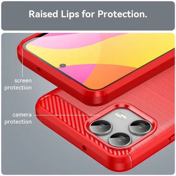 FLEXI TPU Ochranný kryt T Phone 3 Pro červený