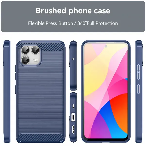 FLEXI TPU Ochranný kryt T Phone 3 Pro modrý