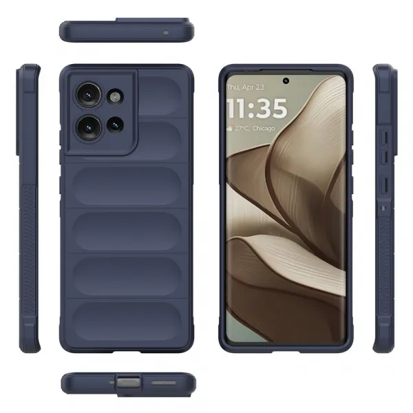 STEPS Ochranný kryt pre Motorola Edge 50 tmavomodrý