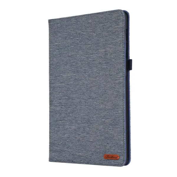 FABRIC Zaklápací kryt pre Samsung Galaxy Tab S9 FE / Tab S10 FE / Tab S10 Lite modrý