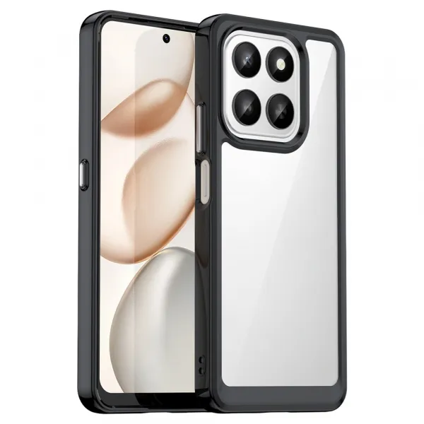 CRYSTAL Ochranný kryt pre Honor 400 Smart 5G / Honor X7d čierny