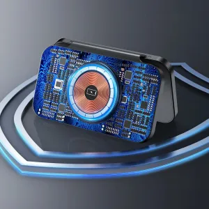 CHOETECH T616-F Bezdrôtová nabíjačka 3v1 pre Apple / Samsung čierna