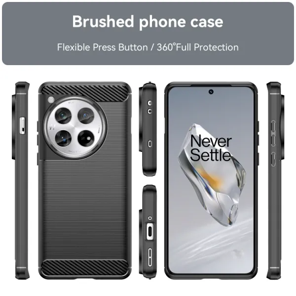 FLEXI TPU Ochranný kryt OnePlus 12 čierny