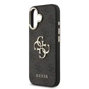 GUESS 4G METAL Ochranný obal pre Apple iPhone 17 GREY