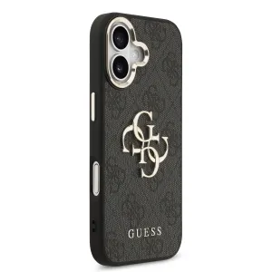 GUESS 4G METAL Ochranný obal pre Apple iPhone 17 GREY