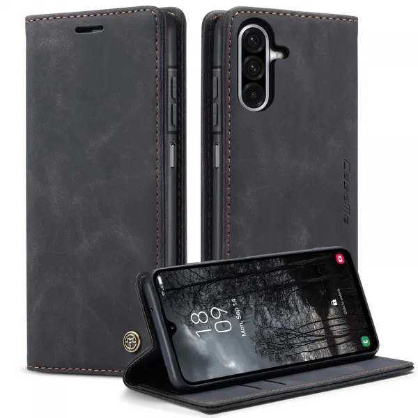 CASEME Peňaženkový obal pre Samsung Galaxy A17 / A17 5G čierny