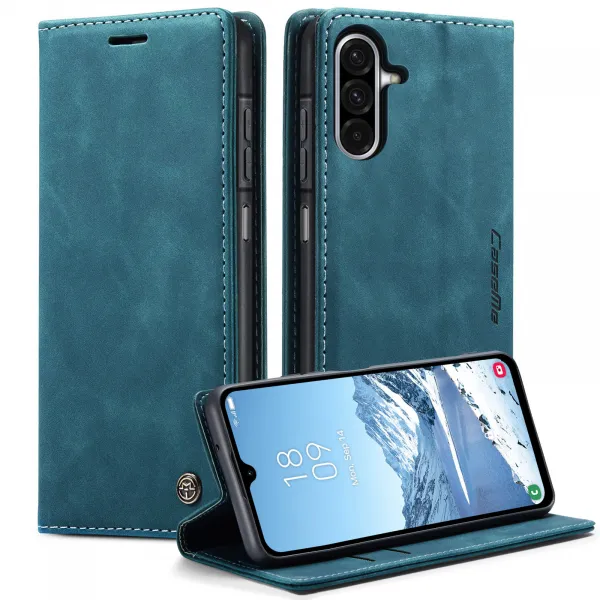 CASEME Peňaženkový obal pre Samsung Galaxy A17 / A17 5G modrý