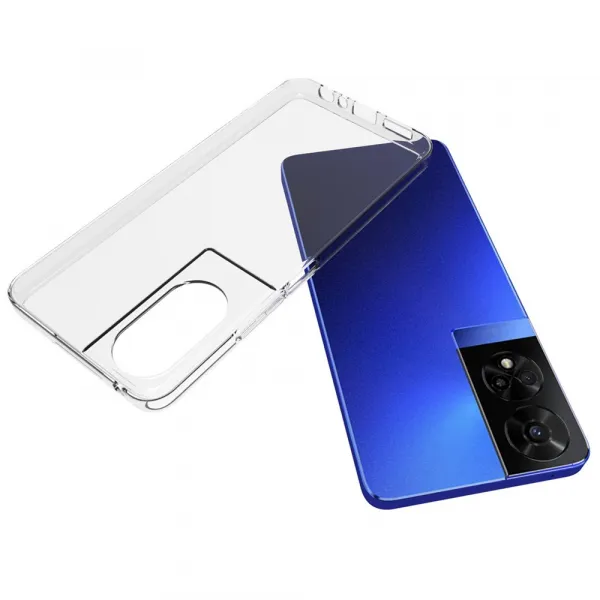 TPU Ochranný kryt pre TCL 50 5G priehľadný