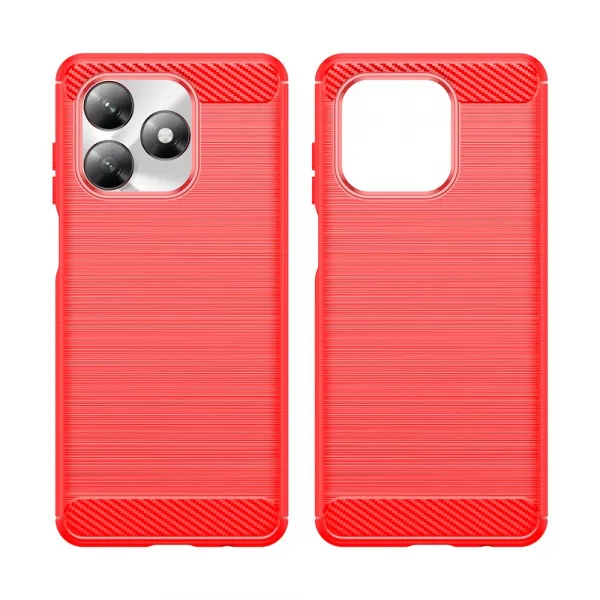 FLEXI TPU Ochranný kryt Honor X5c Plus červený