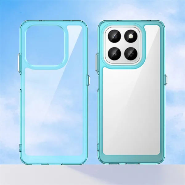 CRYSTAL Ochranný kryt pre Honor 400 Smart 5G / Honor X7d tyrkysový