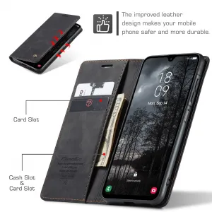 CASEME Peňaženkový obal pre Samsung Galaxy A17 / A17 5G čierny