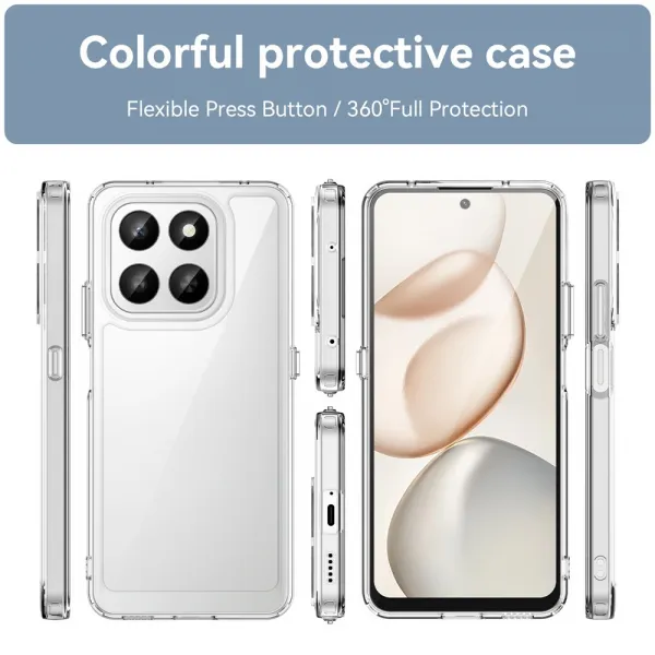 CRYSTAL Ochranný kryt pre Honor 400 Smart 5G / Honor X7d priehľadný