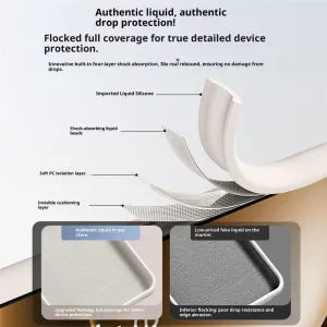 PROTEMIO LIQUID SILICONE Kryt pre OnePlus 15 biely