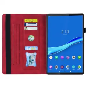 FLATY Zaklápacie puzdro pre Lenovo Tab One / Lenovo Tab K9 červené