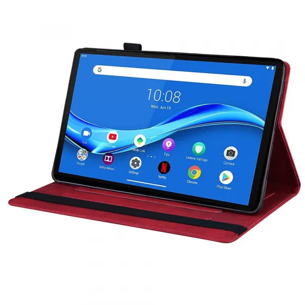 FLATY Zaklápacie puzdro pre Lenovo Tab One / Lenovo Tab K9 červené