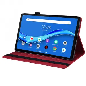 FLATY Zaklápacie puzdro pre Lenovo Tab One / Lenovo Tab K9 červené