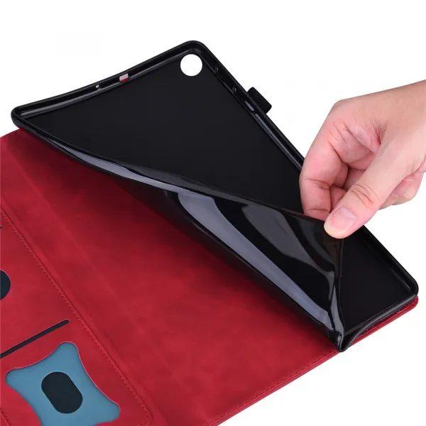 FLATY Zaklápacie puzdro pre Lenovo Tab One / Lenovo Tab K9 červené