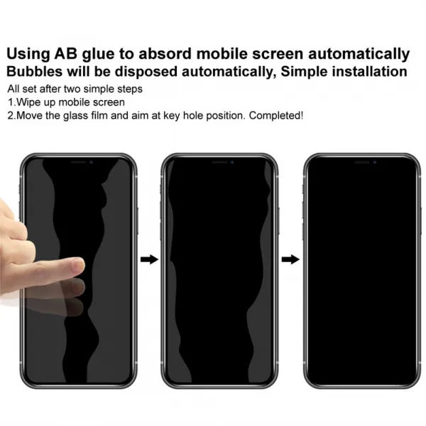 IMAK 3D PRIVACY Tvrdené ochranné sklo pre OnePlus 15