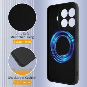 RUBBER MAGSAFE Silikónový kryt pre Xiaomi 15T Pro BLACK