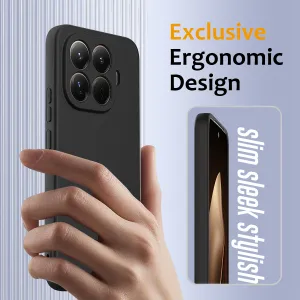 RUBBER MAGSAFE Silikónový kryt pre Xiaomi 15T Pro BLACK