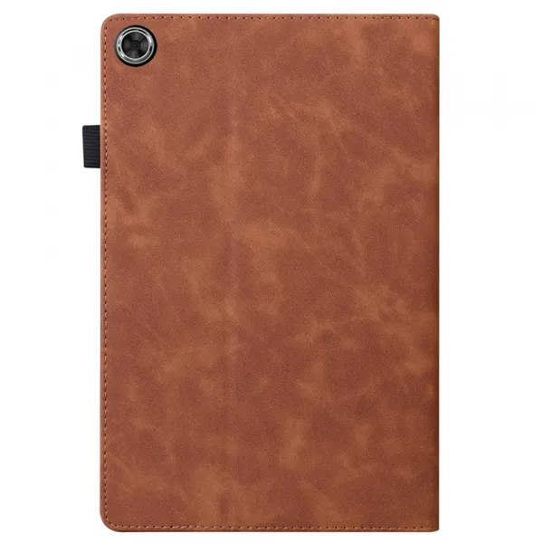 FLATY Zaklápacie puzdro pre Lenovo Tab One / Lenovo Tab K9 hnedé