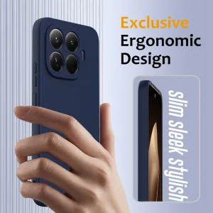 RUBBER MAGSAFE Silikónový kryt pre Xiaomi 15T Pro  NAVY BLUE