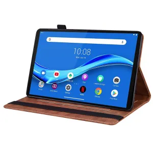 FLATY Zaklápacie puzdro pre Lenovo Tab One / Lenovo Tab K9 hnedé