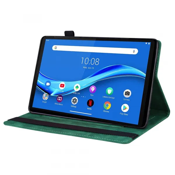 FLATY Zaklápacie puzdro pre Lenovo Tab One / Lenovo Tab K9 zelené
