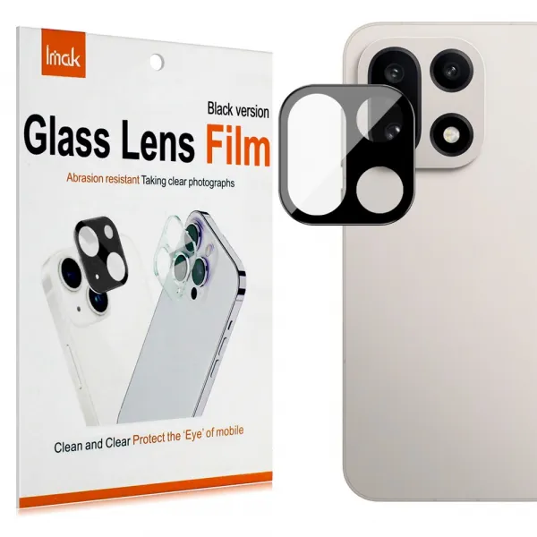IMAK FULL COVER Sklo pre fotoaparát OnePlus 15 BLACK