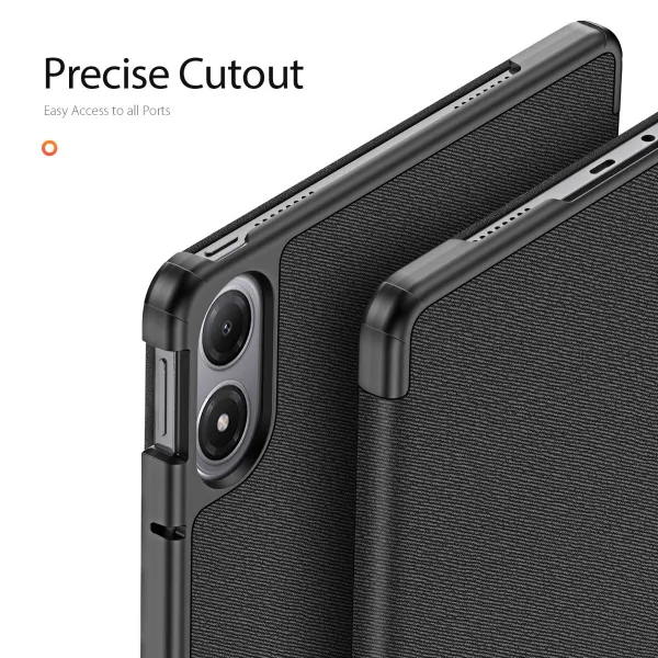 DUX DOMO Zaklápacie puzdro pre Xiaomi Redmi Pad 2 Pro čierne