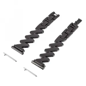 FLOWY Kovový remienok pre Garmin Venu 3 / Venu 4 45mm čierny