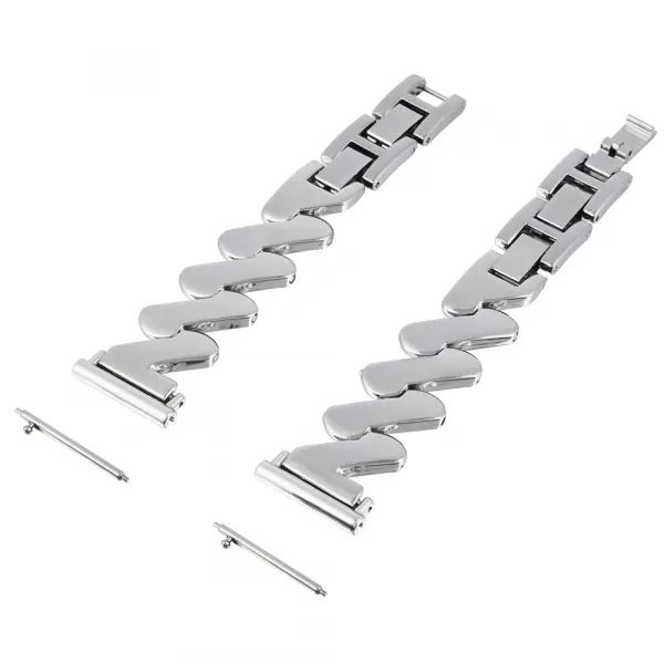 FLOWY Kovový remienok pre Garmin Venu 3 / Venu 4 45mm strieborný