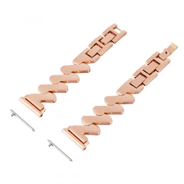 FLOWY Kovový remienok pre Garmin Venu 3 / Venu 4 45mm ROSE GOLD