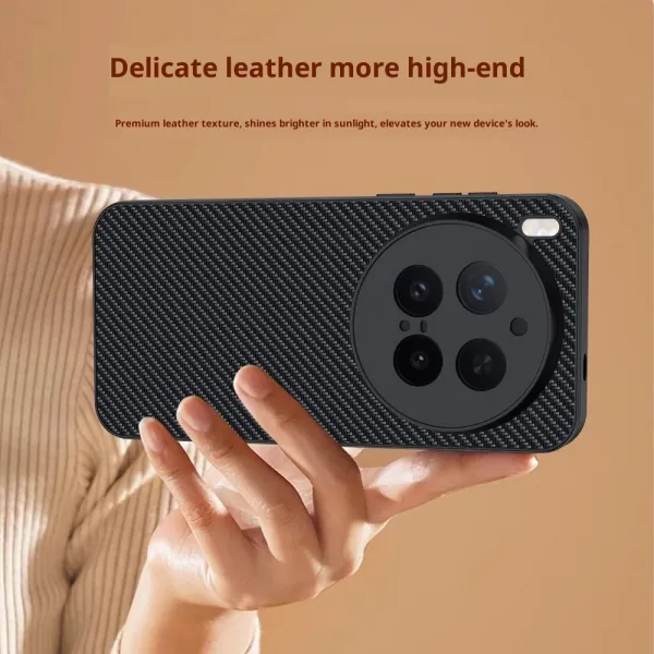 CARBON Ochranný obal pre Vivo X300 Pro GOLD