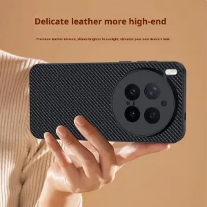 CARBON Ochranný obal pre Vivo X300 Pro GOLD