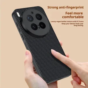 CARBON Ochranný obal pre Vivo X300 Pro GOLD