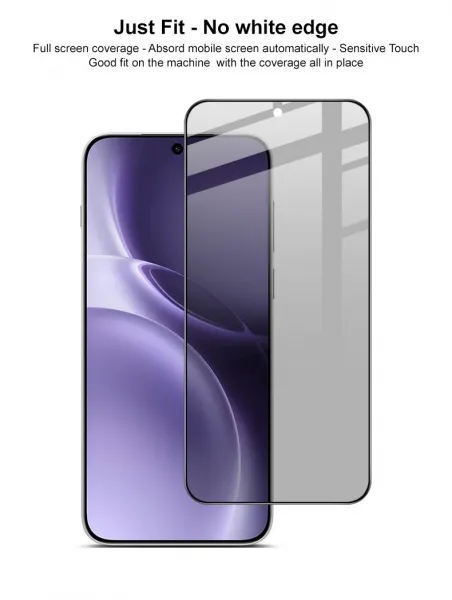 IMAK 3D PRIVACY Tvrdené ochranné sklo pre Vivo X300 Pro