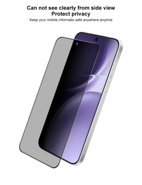 IMAK 3D PRIVACY Tvrdené ochranné sklo pre Vivo X300 Pro