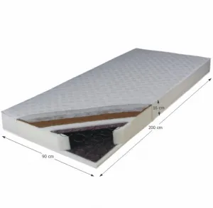 Drewmax Matrac Kokos Medium jednostranný Rozmer.: 90 x 200 cm