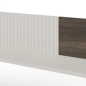HALMAR Nástenná polica Random 150 cm kašmír/orech