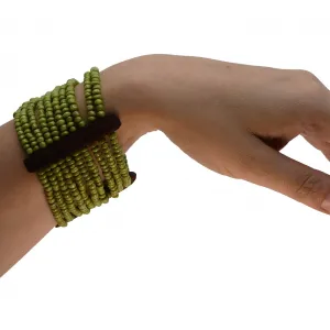 Bushman náramok Afrika green UNI