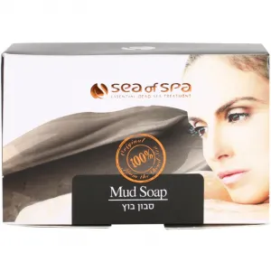 Sea of Spa Essential Dead Sea Treatment tuhé mydlo s čiernym bahnom 125 g